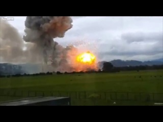 explosion and blast wave
